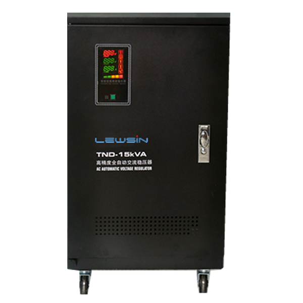 Régulateur de haute précision monophasé à affichage numérique intelligent 15kva